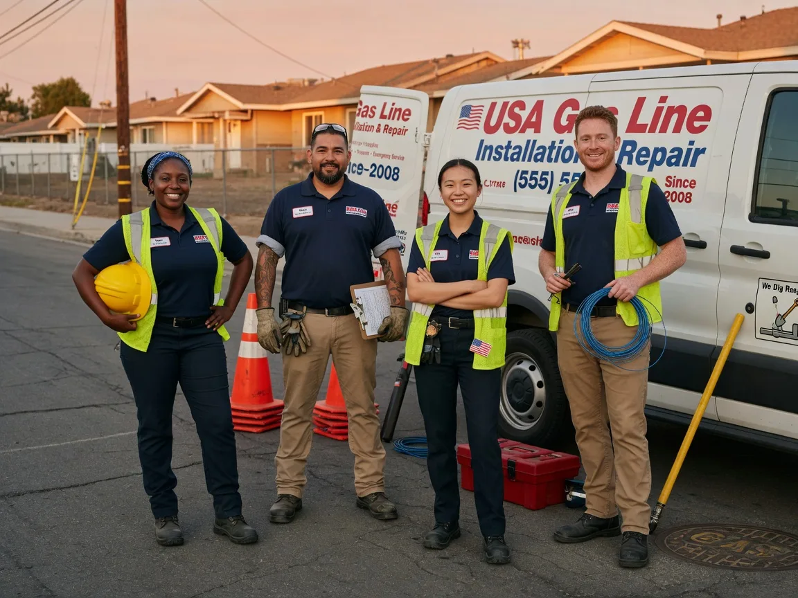 Gas Line Installation company in Shiloh, GA
